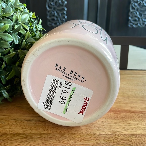 Rae Dunn I WUFF YOU Pink Baby Canister NWT 🇺🇸 Release - Picture 5 of 16